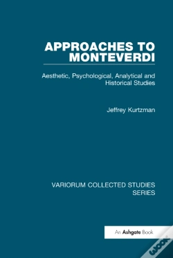Capa do artigo Approaches To Monteverdi