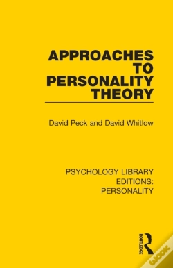 Capa do artigo Approaches To Personality Theory