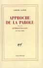 Approche De La Parole ; Apprentissage - Preview