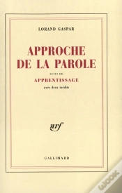 Capa do artigo Approche De La Parole ; Apprentissage