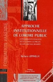 Capa do artigo Approche Institutionnelle De L
