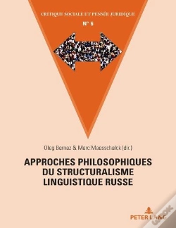 Capa do artigo Approches Philosophiques Du Structuralisme Linguistique Russe
