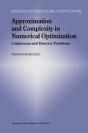 Approximation And Complexity In Numerical Optimization - Preview
