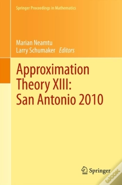 Capa do artigo Approximation Theory Xiii: San Antonio 2010