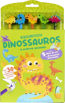 Capa do artigo Aprende a desenhar - Dinossauros e outros animais