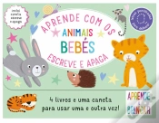 Capa do artigo Aprende com os Animais Bebés - Escreve e Apaga