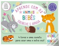 Capa do artigo Aprende com os Animais Bebés - Escreve e Apaga