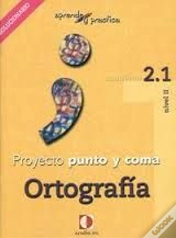 Capa do artigo Aprende Y Practica, Punto Y Coma, Ortografía, 2.1. Libro Profesor