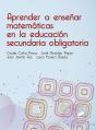 Aprender A Enseñar Matemáticas En La Educación Secundaria Obligatoria - Preview