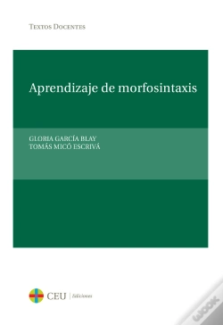 Capa do artigo Aprendizaje De Morfosintaxis