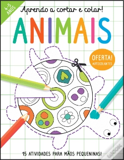 Capa do artigo Aprendo a Cortar e Colar! - Animais