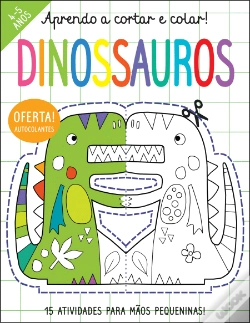 Capa do artigo Aprendo a Cortar e Colar! - Dinossauros