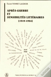 Apres-Guerre Et Sensibilites