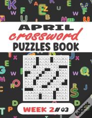 April Crossword Puzzles Book For Adults Week 2 #03