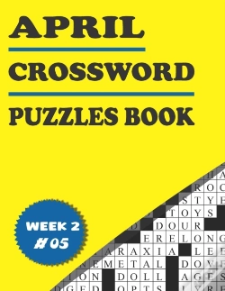 Capa do artigo April Crossword Puzzles Book For Adults Week 2 #05