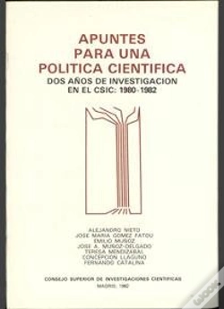 Capa do artigo Apuntes Para Una Política Científica