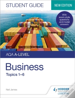 Capa do artigo Aqa A-Level Business Student Guide 1: Topics 1â€“6