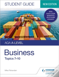 Capa do artigo Aqa A-Level Business Student Guide 2: Topics 7â€“10