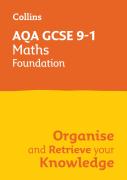 Aqa Gcse 9-1 Maths Foundation Organise And Retrieve Your Knowledge