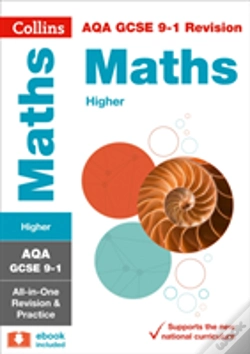 Capa do artigo Aqa Gcse 9-1 Maths Higher All-In-One Complete Revision And Practice