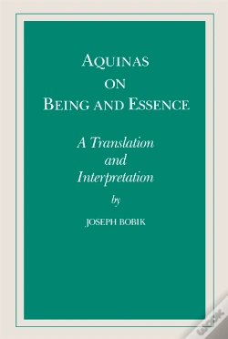 Capa do artigo Aquinas On Being And Essence