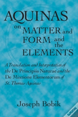 Capa do artigo Aquinas On Matter And Form And The Elements