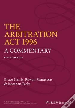 Capa do artigo Arbitration Act 1996