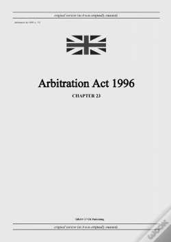 Capa do artigo Arbitration Act 1996 (C. 23)