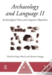 Archaeology And Language Ii