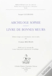 Archiloge Sophie ; Livre De Bonnes Moeurs
