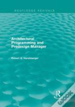 Architectural Programming And Predesign Manager
