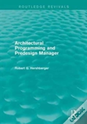 Architectural Programming And Predesign Manager