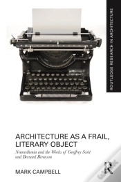 Capa do artigo Architecture As A Frail, Literary Object