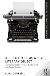 Capa do artigo Architecture As A Frail, Literary Object