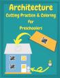 Architecture Cutting Practice & Coloring For Preschoolers - Preview