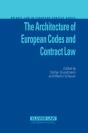 Architecture Of European Codes And Contract Law - Preview