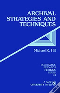 Capa do artigo Archival Strategies And Techniques