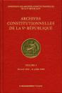 Archives Constitutionnelles De La Ve Republique - Vol 4 - Preview