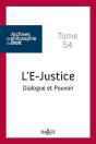 Archives De Philosophie Du Droit Tome 54 : L'E-Justice - Preview