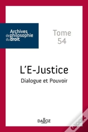 Capa do artigo Archives De Philosophie Du Droit Tome 54 : L