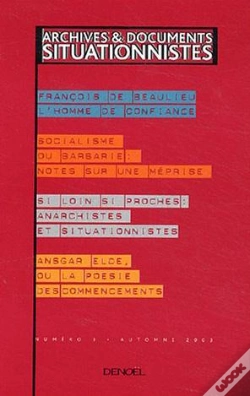 Capa do artigo Archives Et Documents Situationnistes T.3