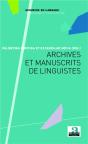 Archives Et Manuscrits De Linguistes - Preview