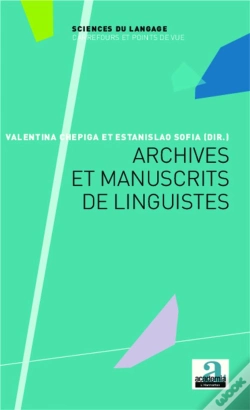 Capa do artigo Archives Et Manuscrits De Linguistes