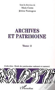 Capa do artigo Archives Et Patrimoine : Tome Ii