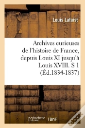 Capa do artigo Archives Hist De France S1 Edition 1834 1837