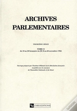 Capa do artigo Archives Parlementaires T.C1