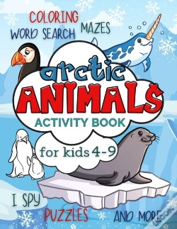Capa do artigo Arctic Animals Activity Book For Kids 4-9