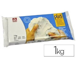 Capa do artigo White air-hardening SiO-2 Plus clay, 1 kg pack.