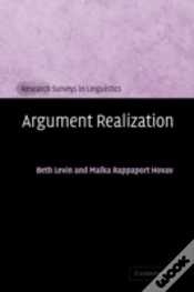 Capa do artigo Argument Realization