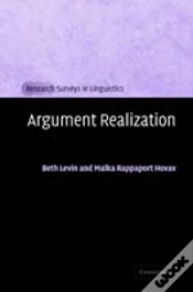 Capa do artigo Argument Realization